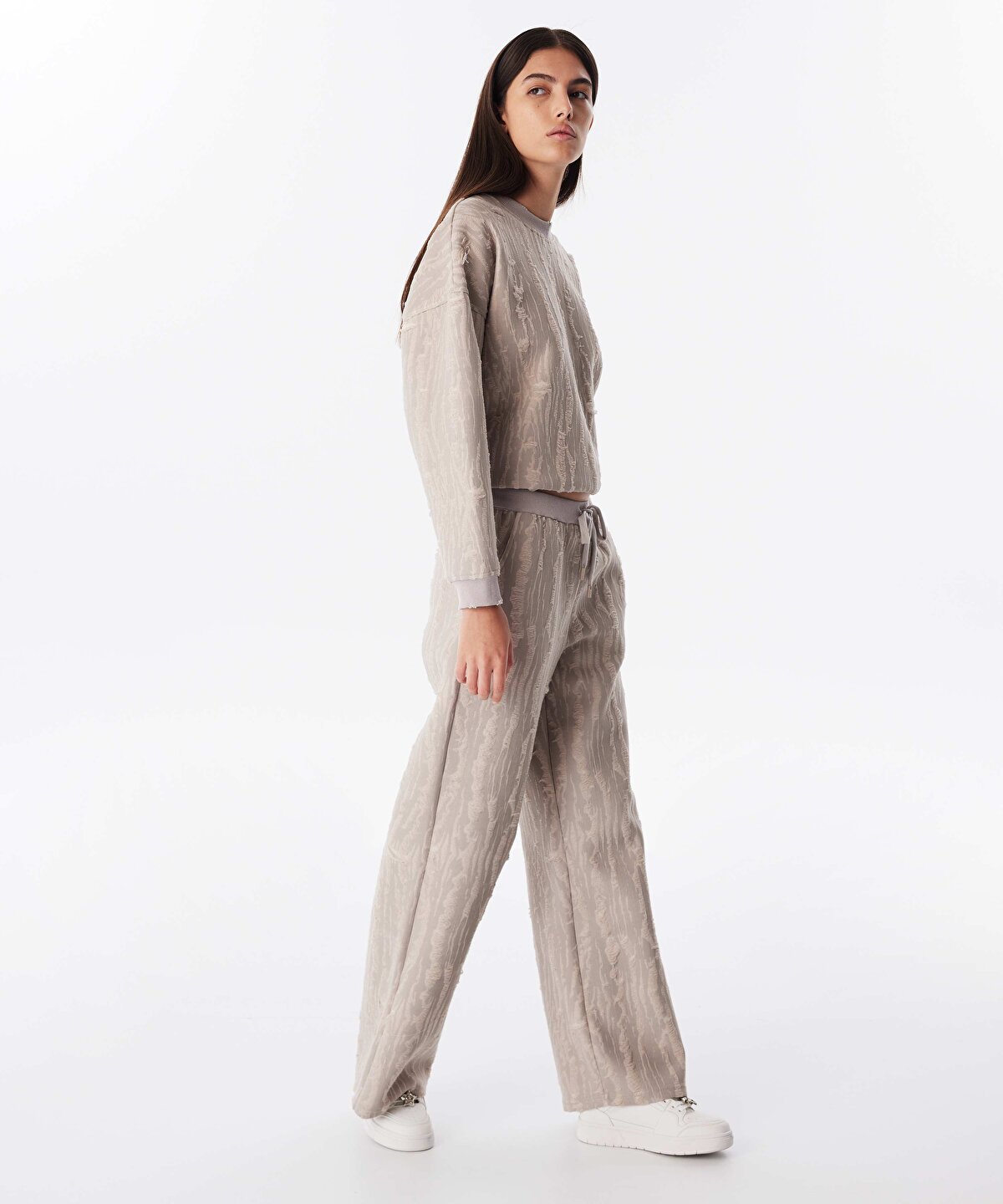Velour pantalon shop