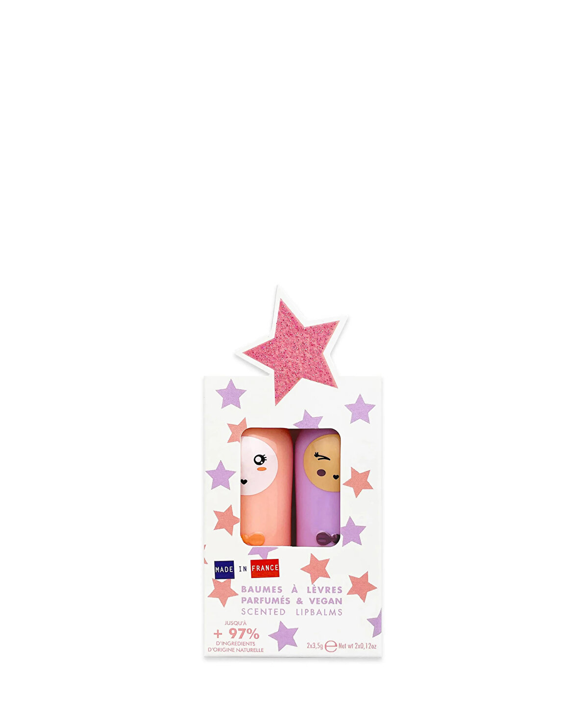 INUWET BAUMES AGATHE 2 Lİ LIP BALM DUDAK NEMLENDİRİCİ SETİ - 1