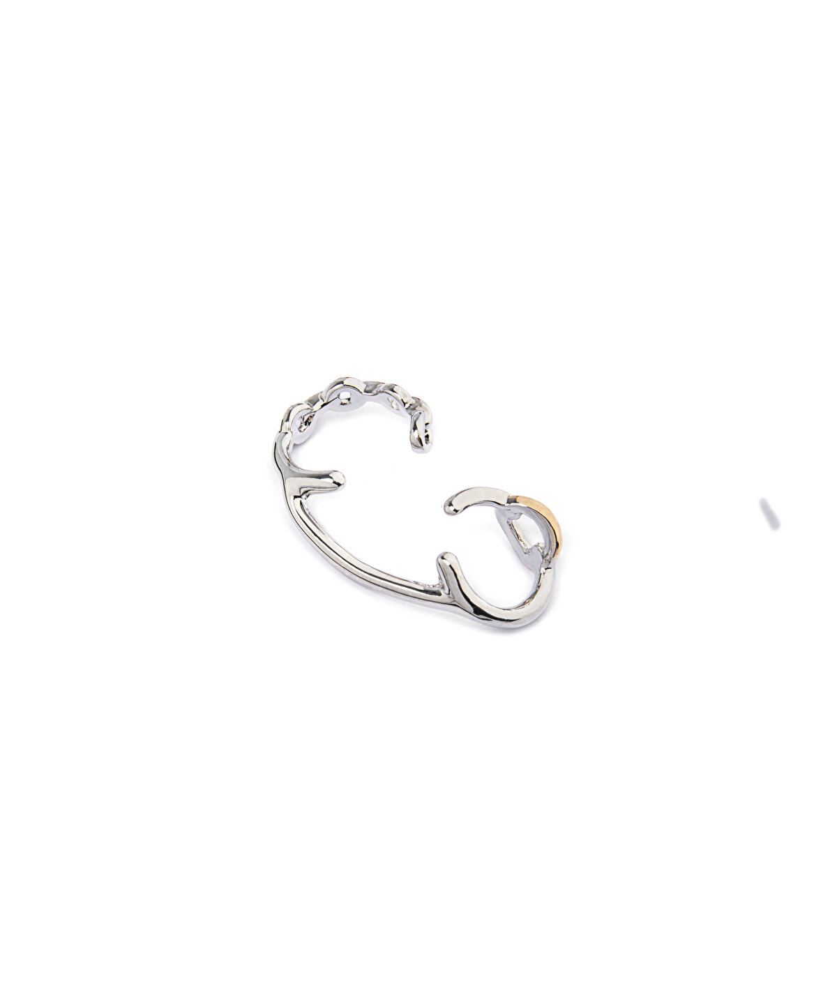 Metal top ear cuff