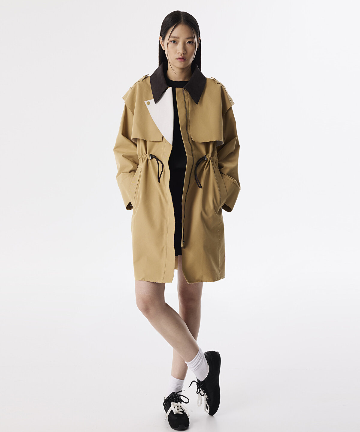 COLORBLOCK TRENÇKOT - 1