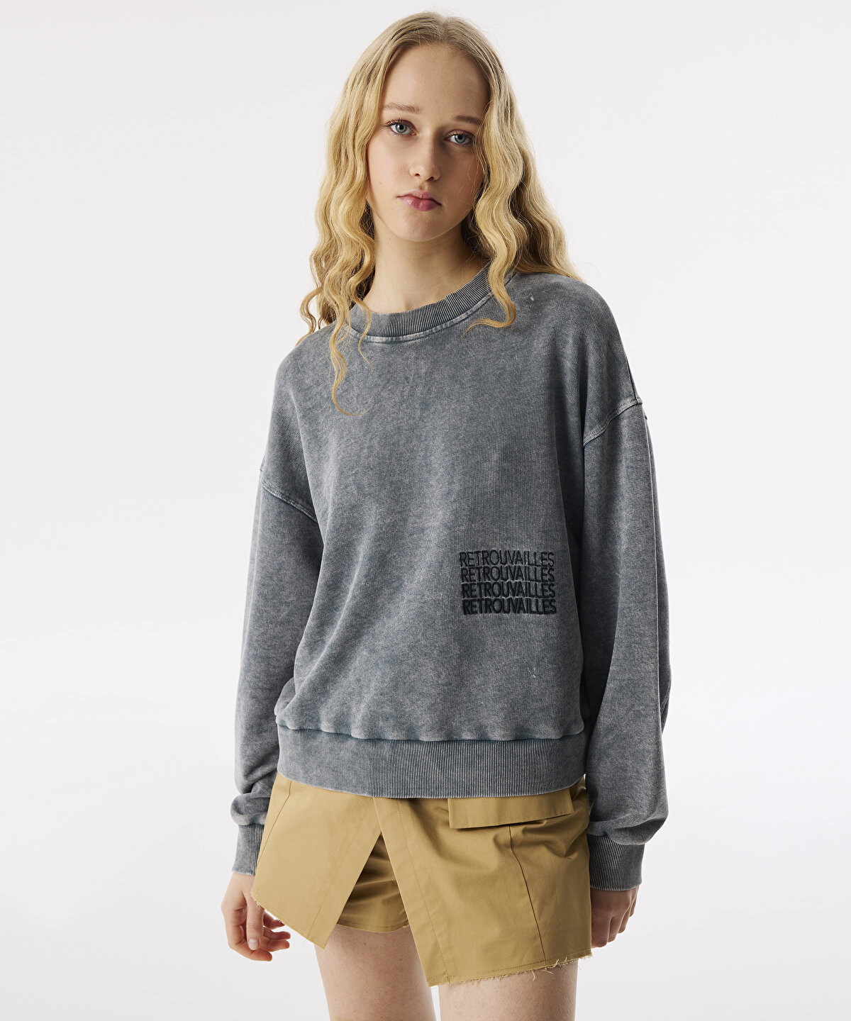SLOGANLI SWEATSHIRT -1