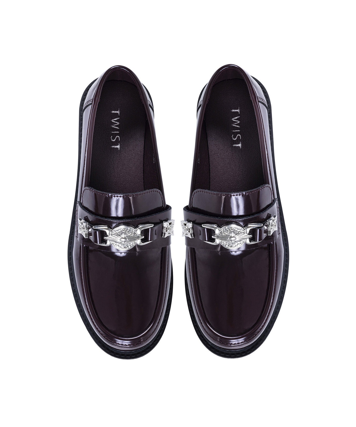 Bordo DUZ AYAKKABI TW6240030017035 | TWIST