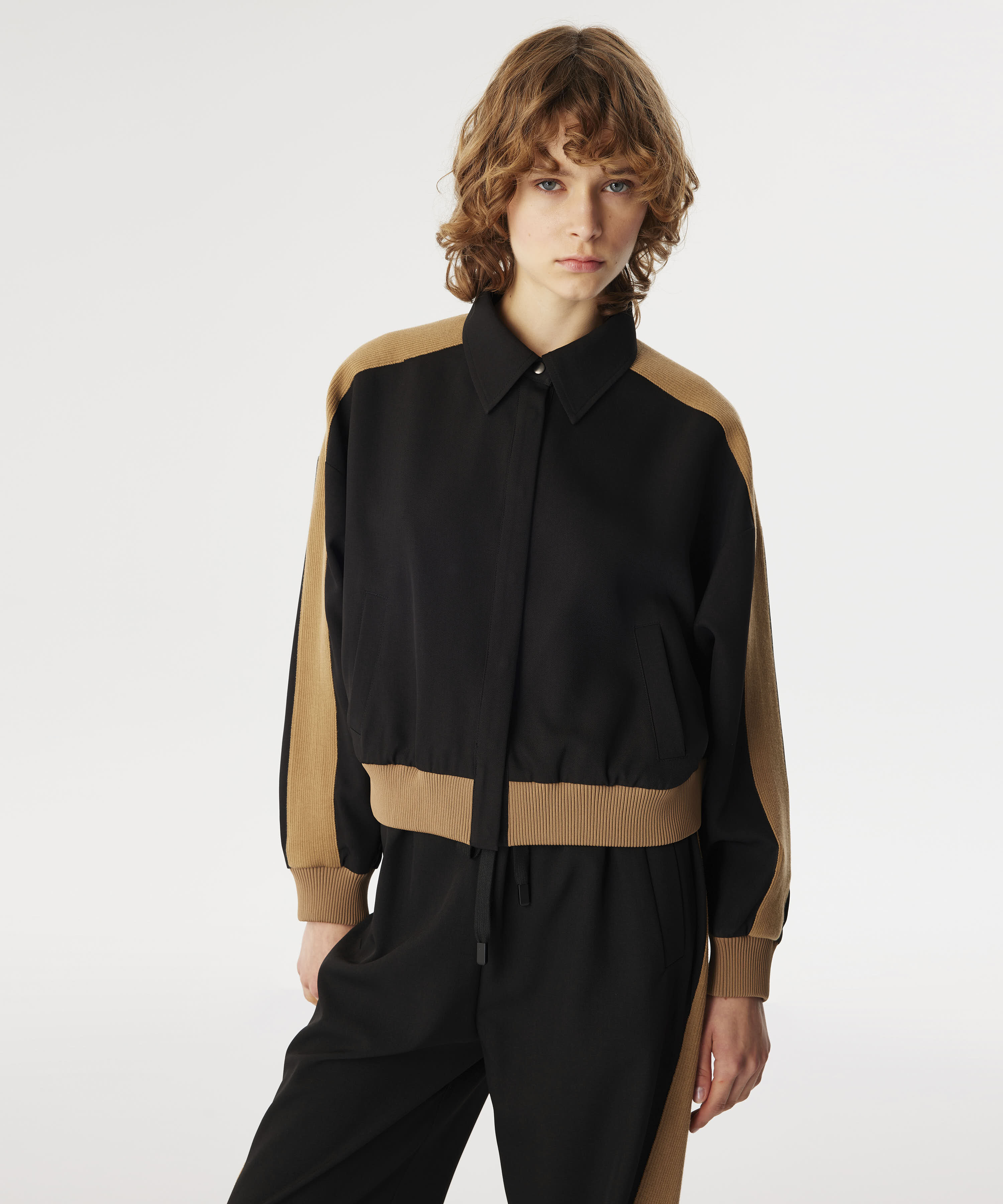 ジャケット・アウター RUDE GALLERYMARIA REVERSIBLE SATINJACKET Siyah KONTRAST RİBANALI CEKET TW6240005127001 | TWIST