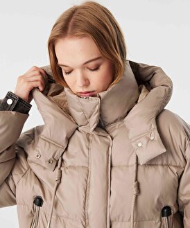 superNova. / Wholegarment big knit tee - Cotton cashm/M/コットン/BEG Kahverengi DENİM MIX PUFFER MONT TW6240012030021 | TWIST