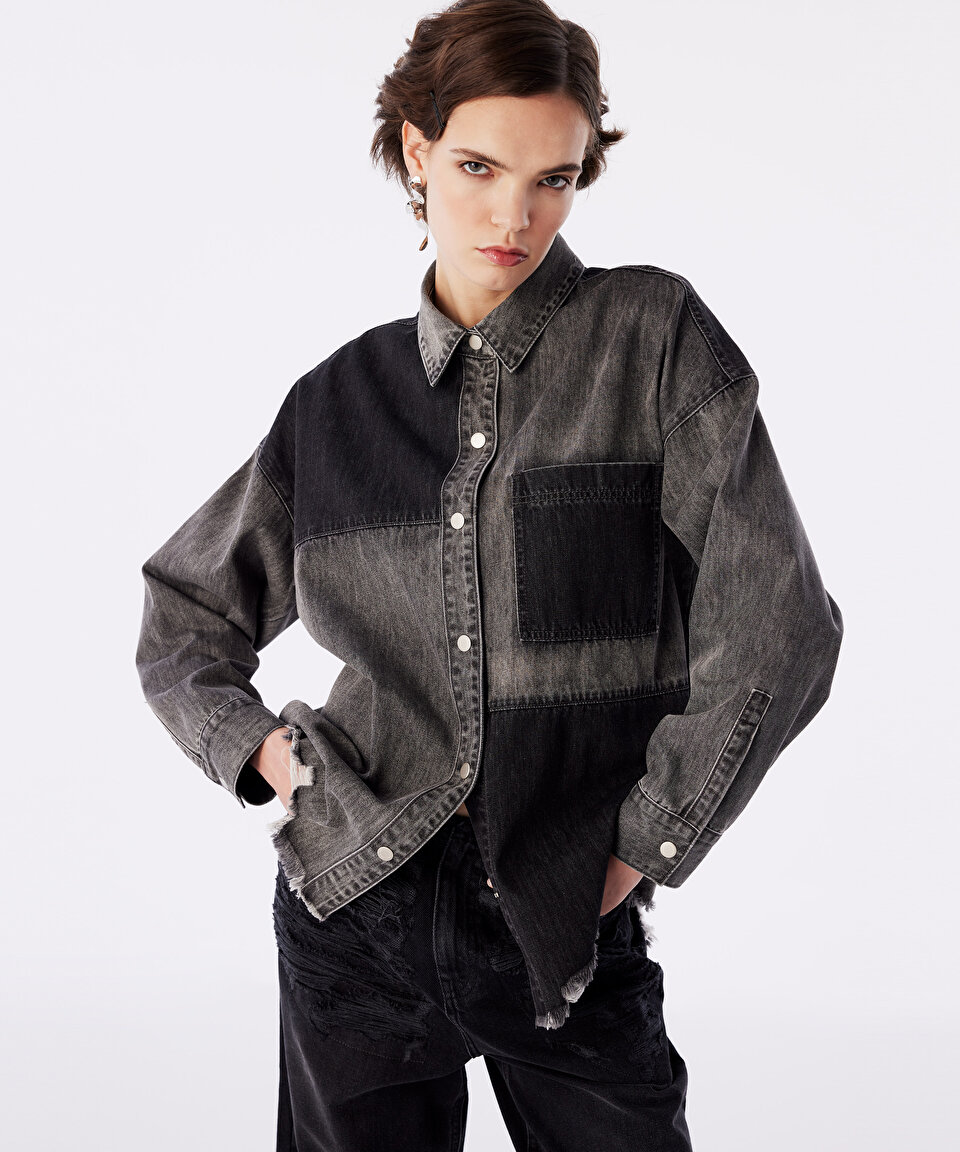 DIFFERENT IS OK Ribbed Cut-out シズニルック Kahverengi ÇİFT PARÇA GÖRÜNÜM CUTOUT TRİKO TW6250050609027 | TWIST